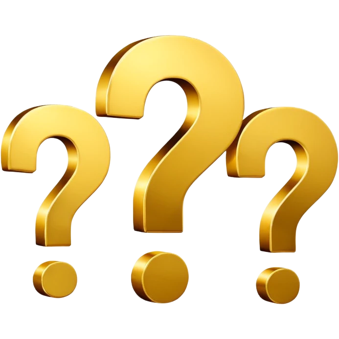 a lot question marks emoji