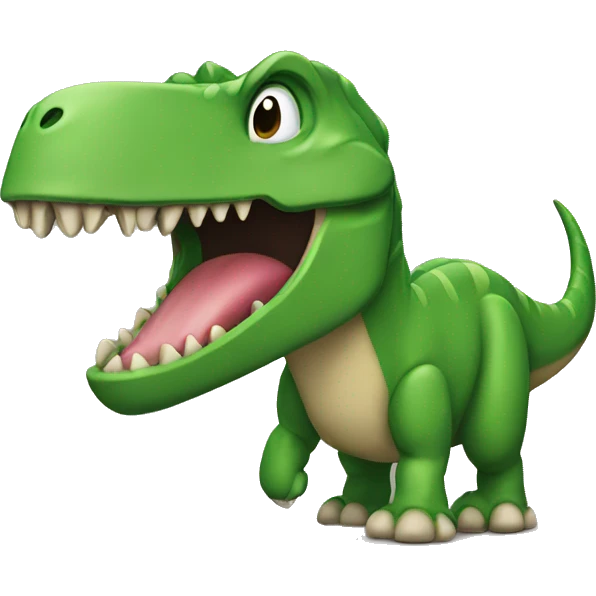 Dino typing emoji