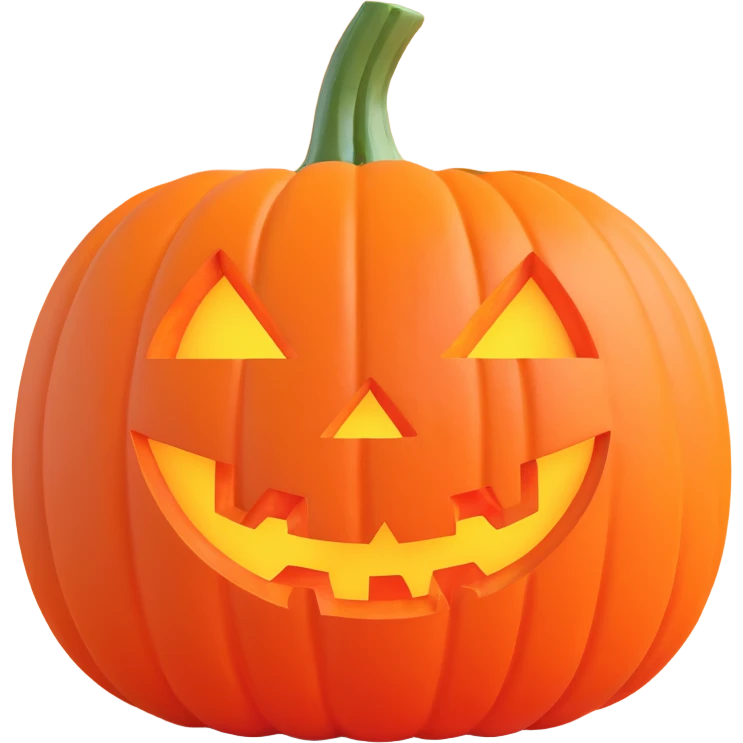 Halloween pumpkin emoji