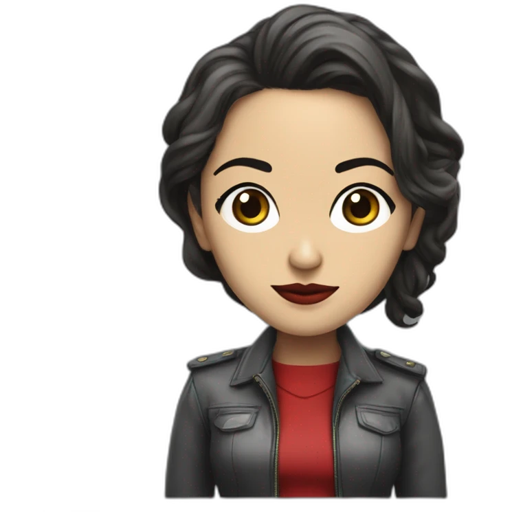 Raquel murillo aka lisboa the women carachters in casa de papel emoji
