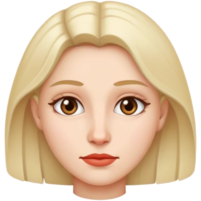 no lipstick emoji