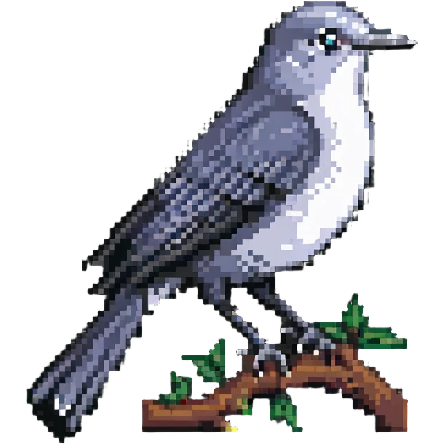 Nightingale bird emoji