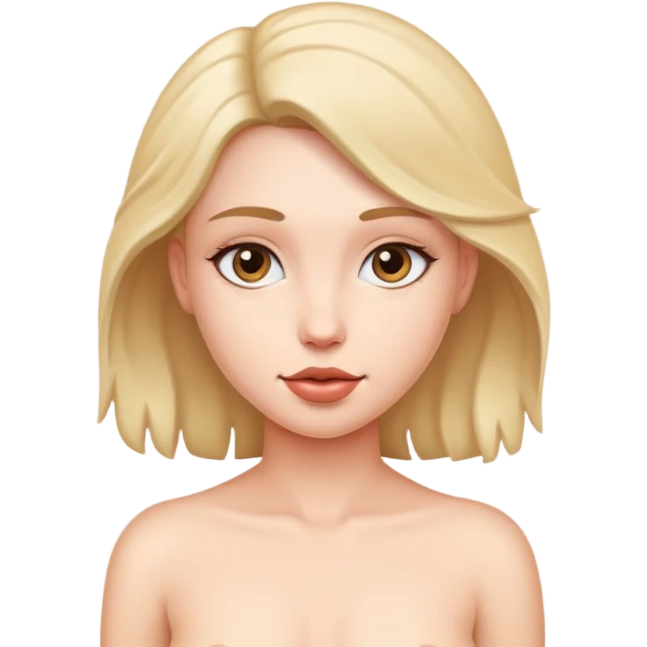 Naked girl  emoji