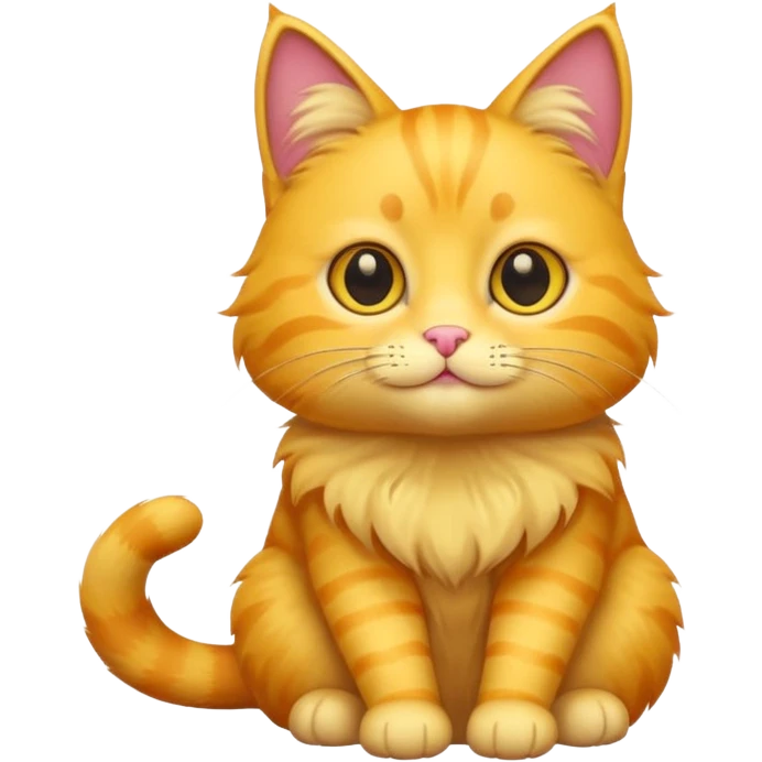 Yellow cat emoji
