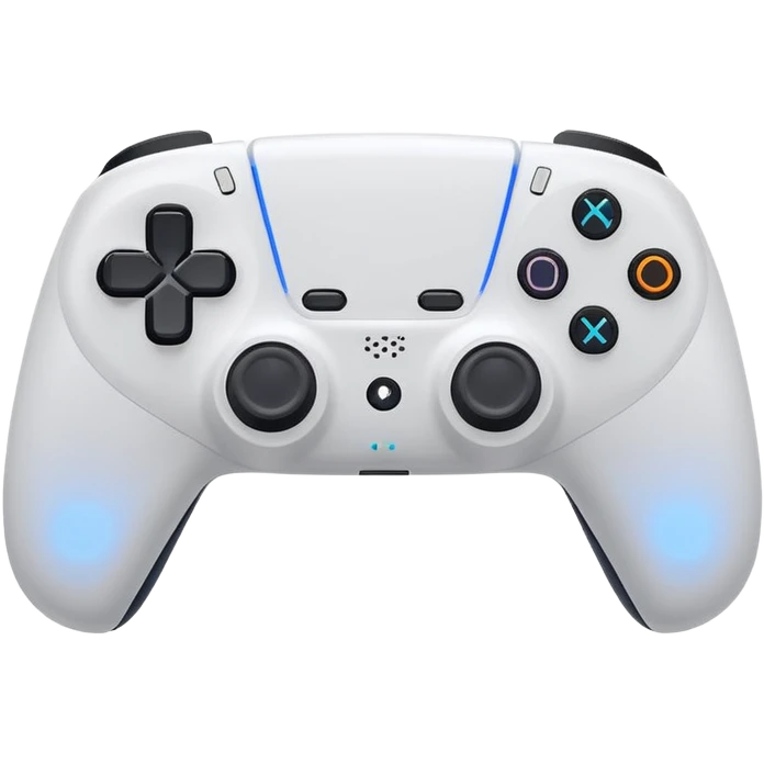 Ps5 controller white emoji