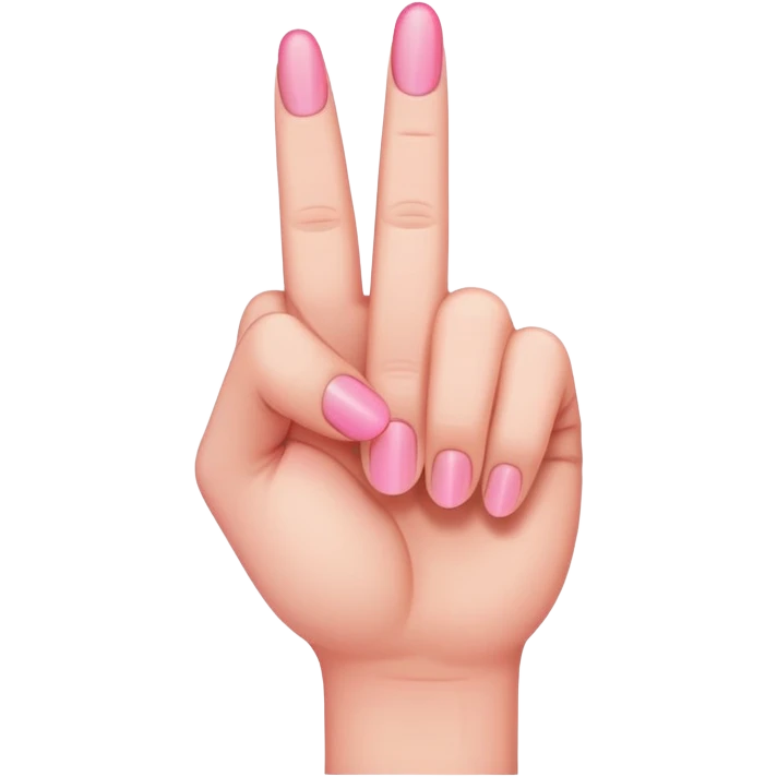 pink middle finger  emoji
