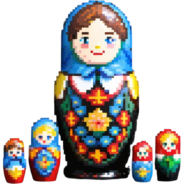 theater-themed nesting doll emoji