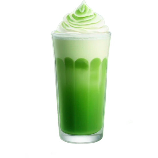 ice matcha latte emoji