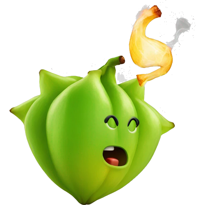 star fruit smoking emoji