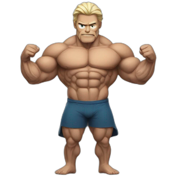 Muscle wizard  emoji