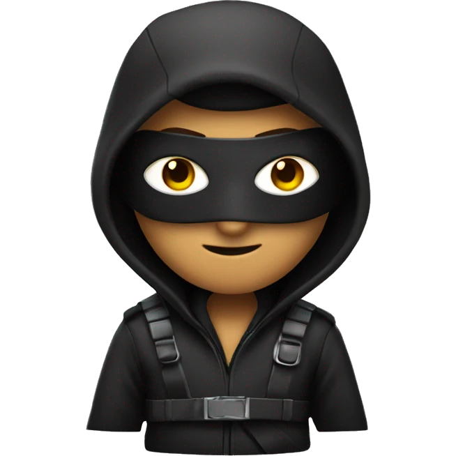Secret agent ninja emoji