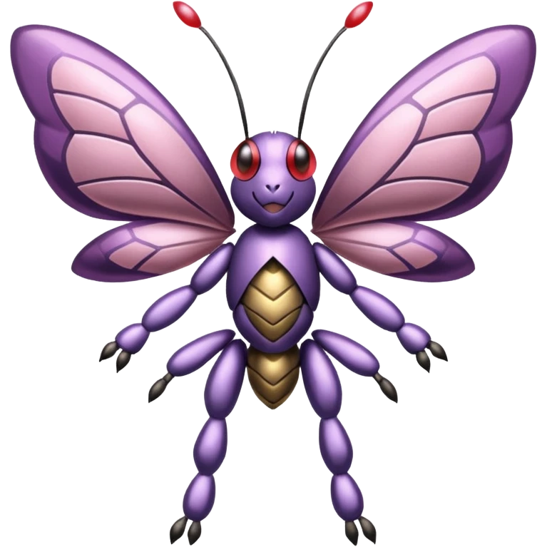 Vikavolt-Pinsir-Butterfree-Genesect-Miraidon-fusion, full body emoji