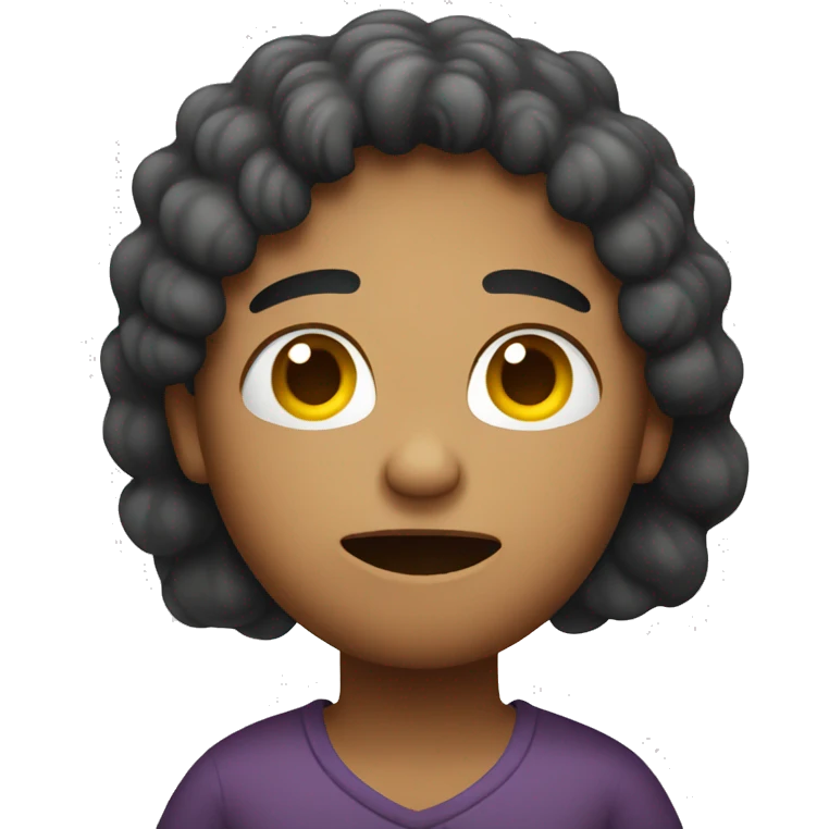 person with stomach pain emoji