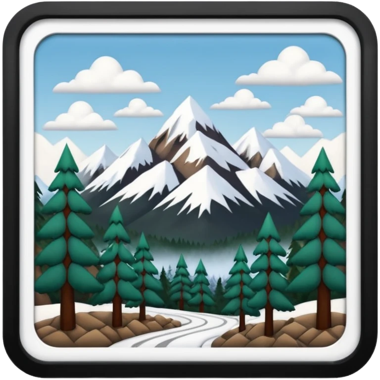Twin peaks emoji