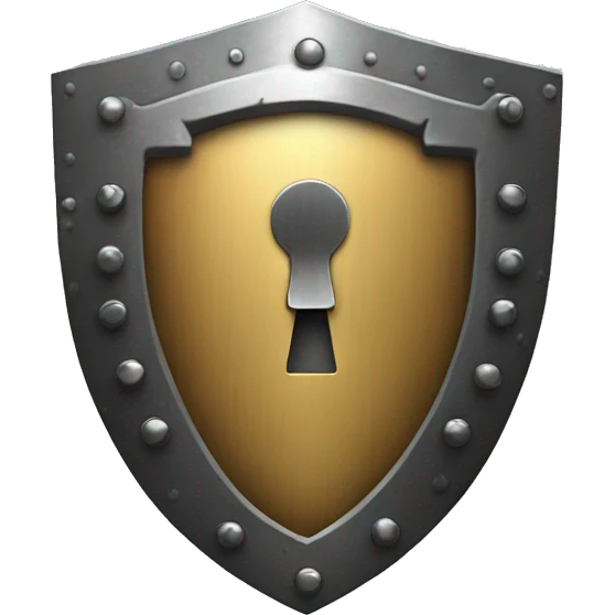 shield lock emoji