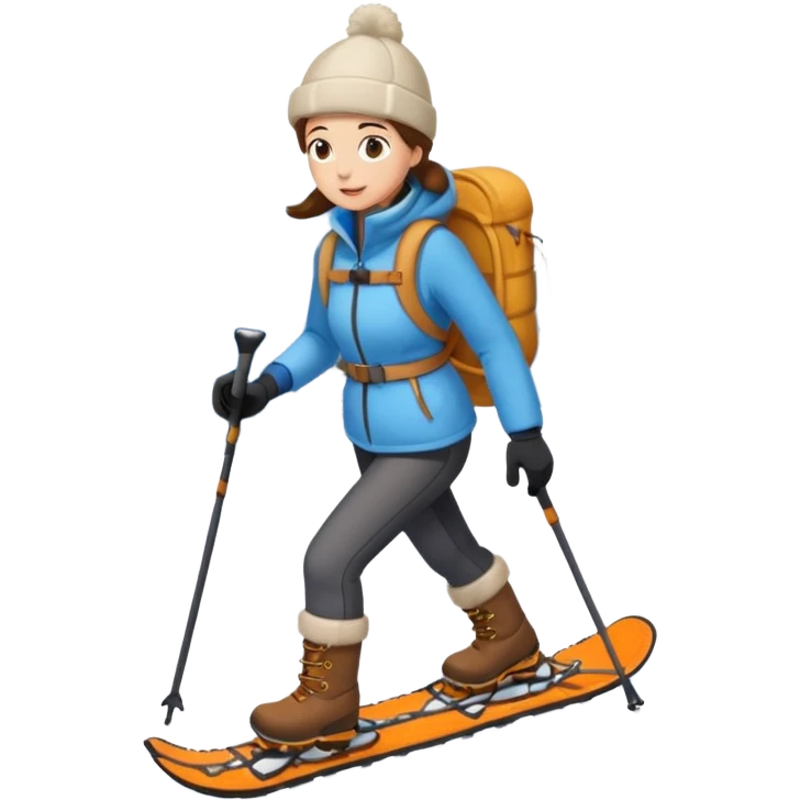 Snowshoeing emoji