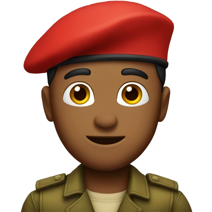red beret emoji