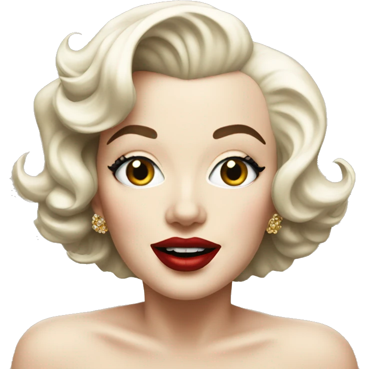 Marilyn Monroe emoji