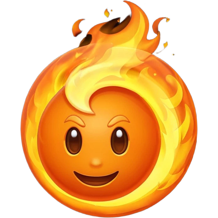 fire magic ball emoji