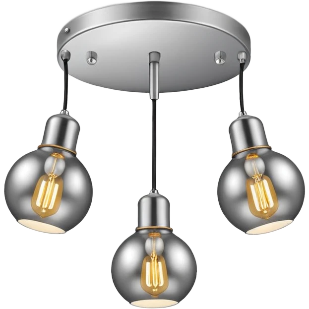 ceiling lamp 3 bulbd emoji