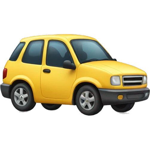 kid on vehicule emoji