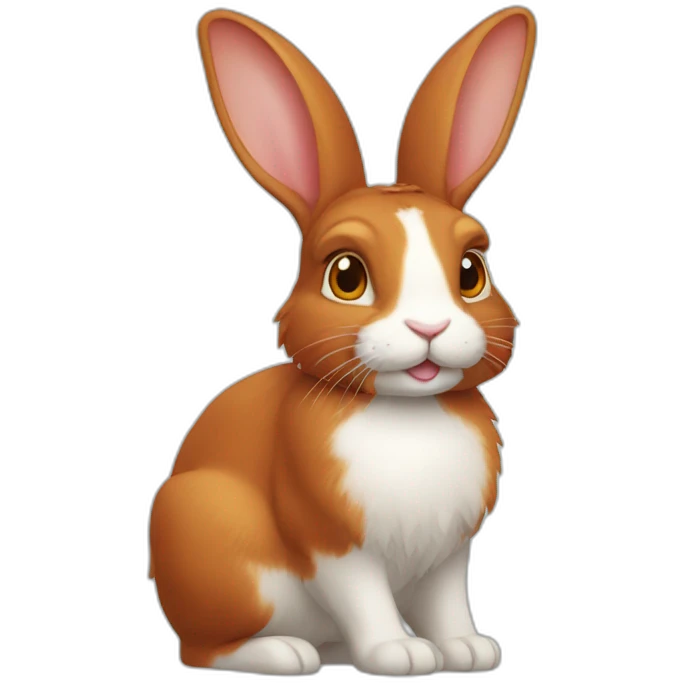 redhair rabbit emoji