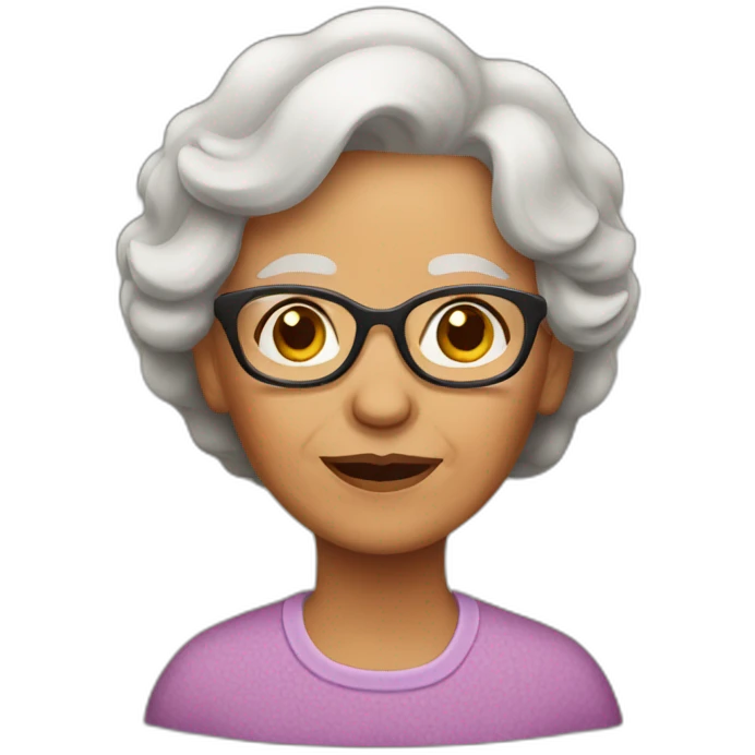 grandmother emoji