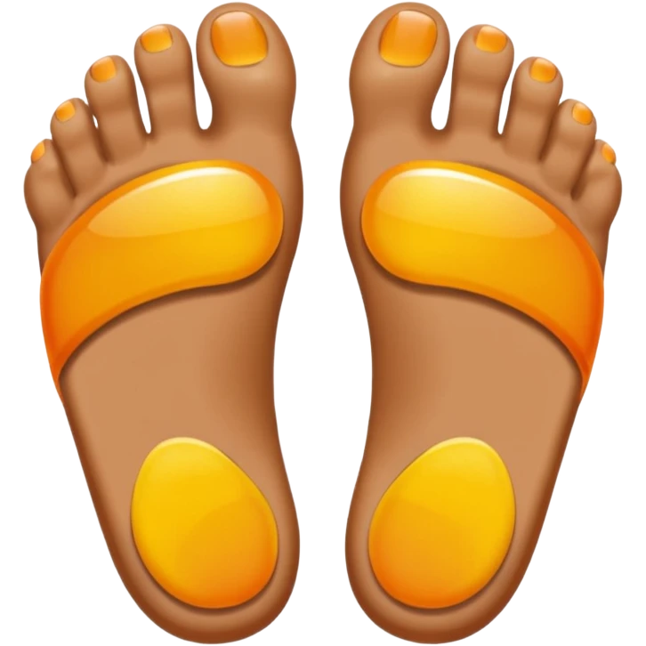 Smileing feet emoji