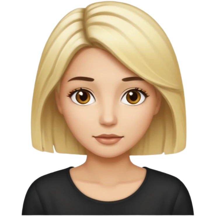 Tipos de rubio en mujer  con californianas cabello en de negro a rubio raíces negras emoji