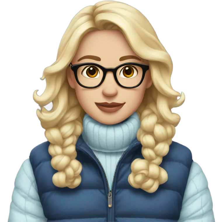 Preppy winter emoji