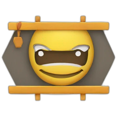 away sign emoji
