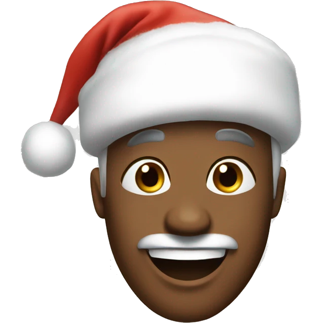 happy christmas emoji