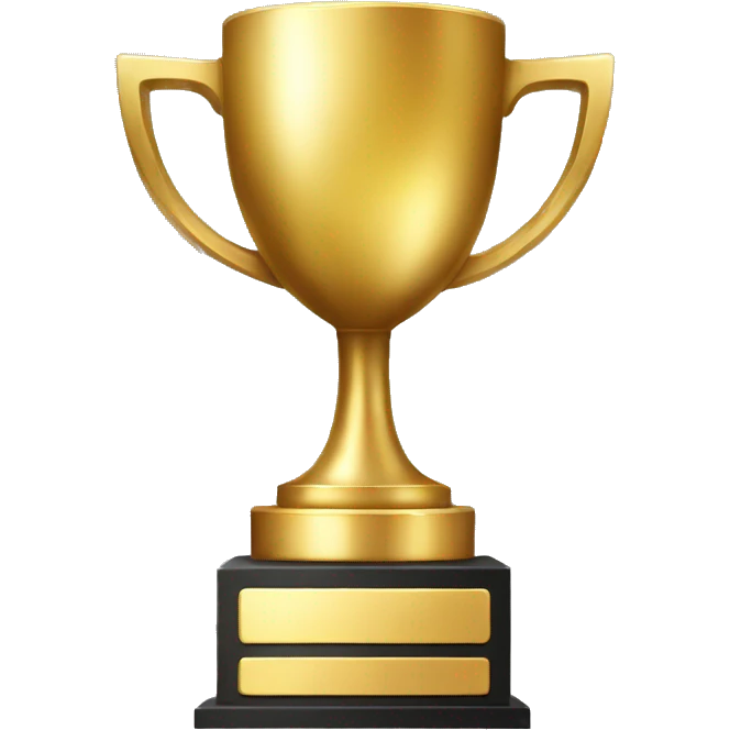 gold trophy emoji