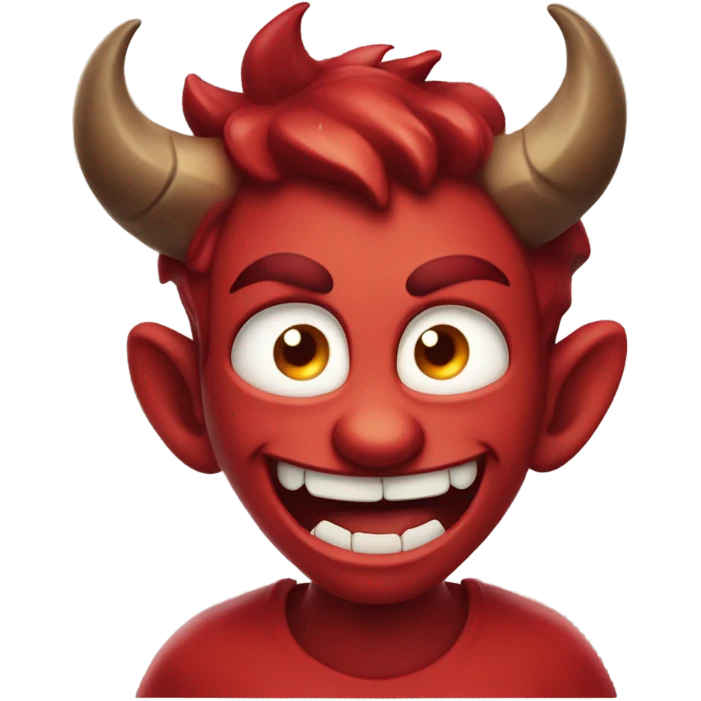Devil emoji jorkin emoji