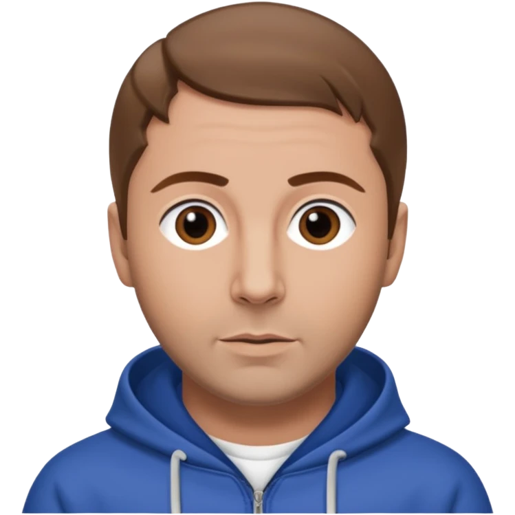 Terry Coldwell of east 17 with brown hair emoji