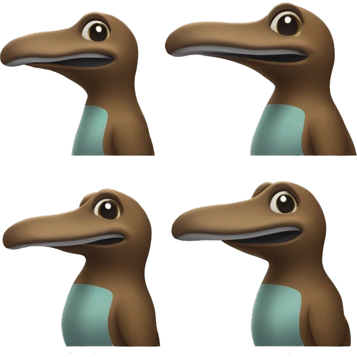 Apologetic platypus  emoji