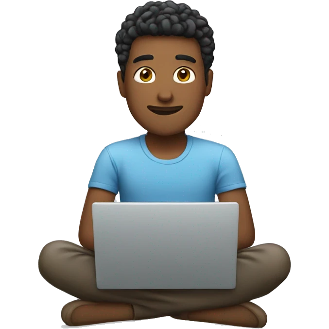 guy-using-laptop emoji