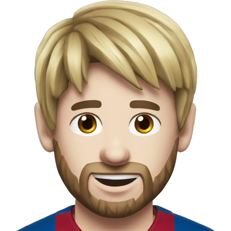 Messi qui tire un coup franc emoji