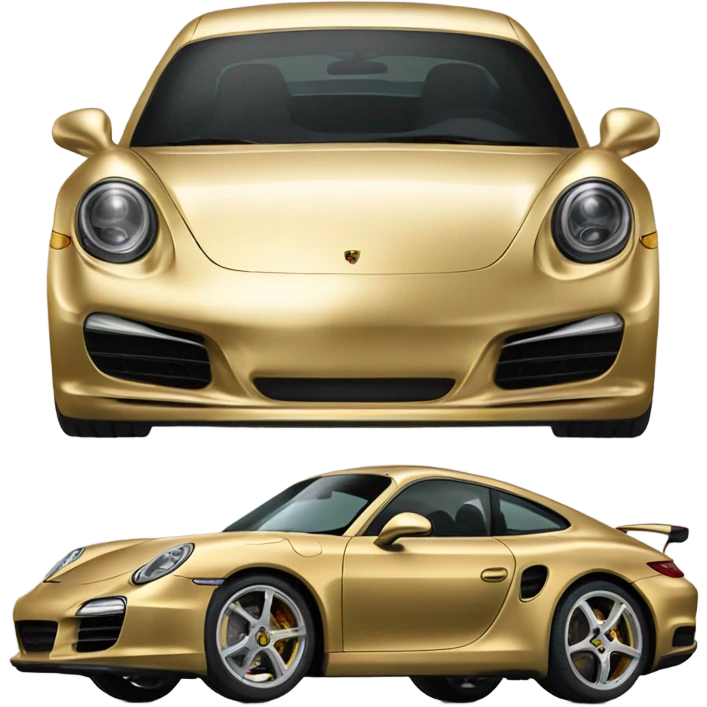 I want gold porshe emoji