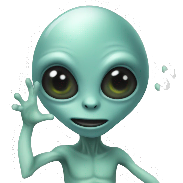 Alien celebrating  emoji