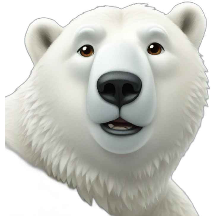 polar bear emoji