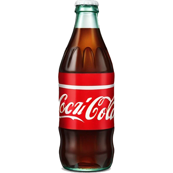Coca cola bottle emoji