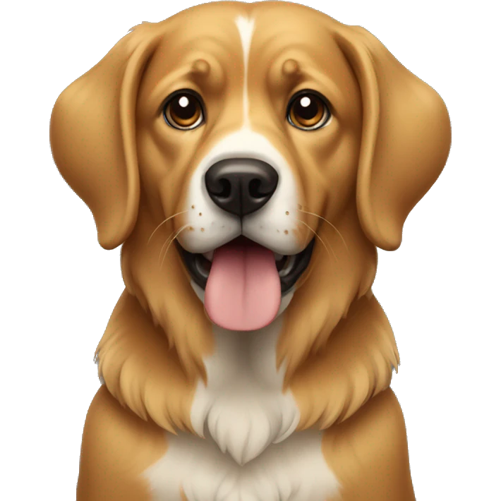dog commanding territory emoji
