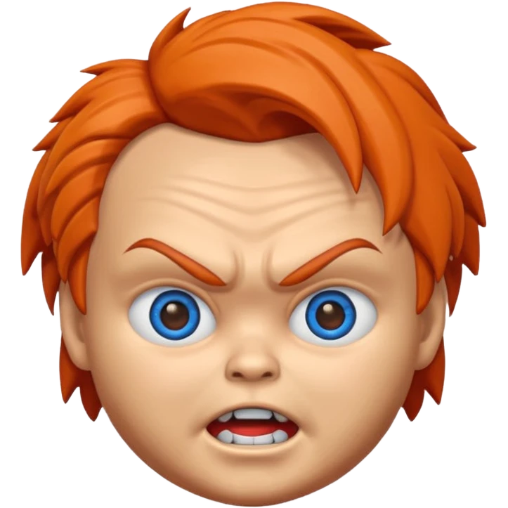 Un emojin de chuky emoji