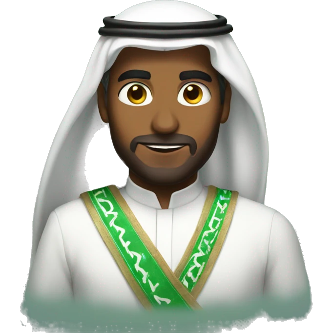 Saudi super man emoji