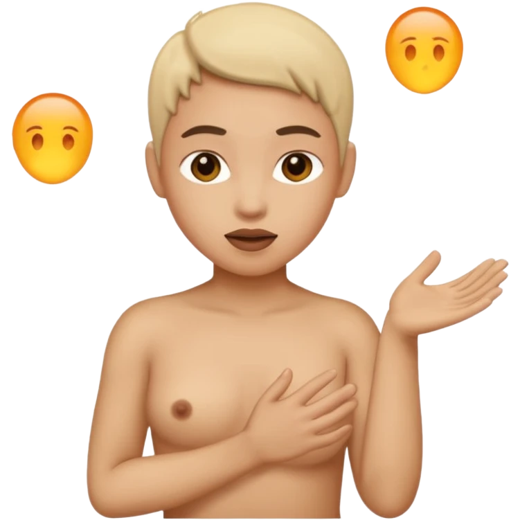Public nudity emoji