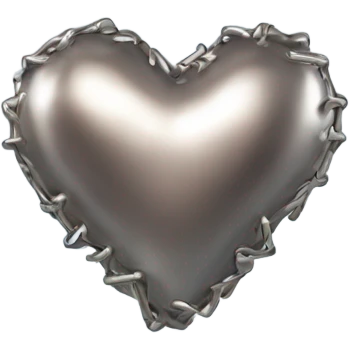 Metallic heart, aespa core  emoji