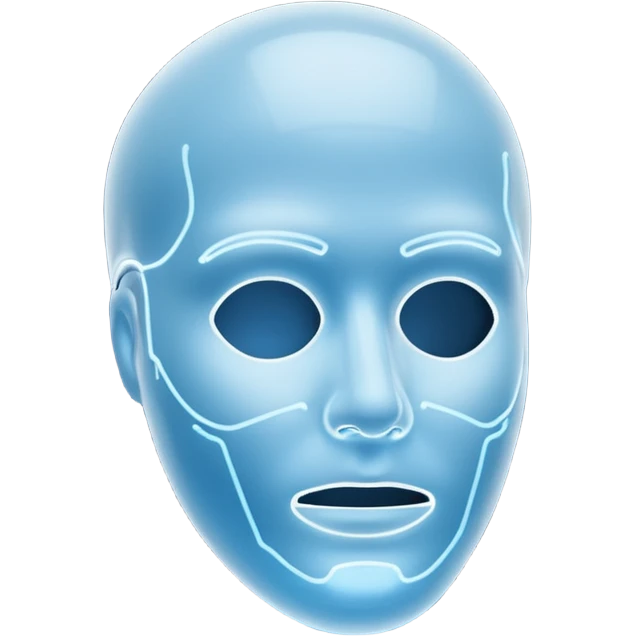 3D render of Chalk Outline, forensic investigation aesthetic, sterile clinical lighting, cool blue undertones, sharp high-contrast details, professional clean look. emoji