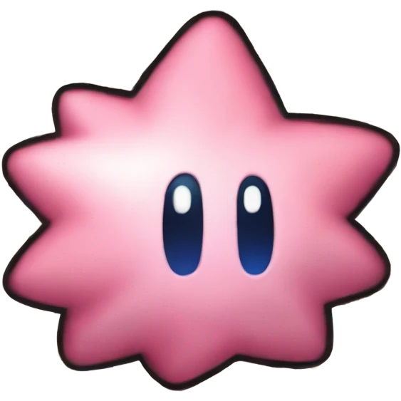 Kirby Mario star emoji