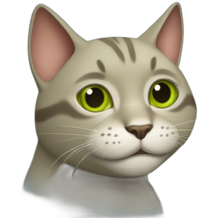 Cat Shrek emoji